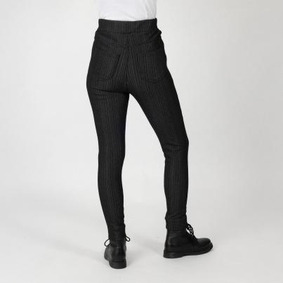 FASHION NEWS Thermo-Fleece-Jeans-Leggings schwarz