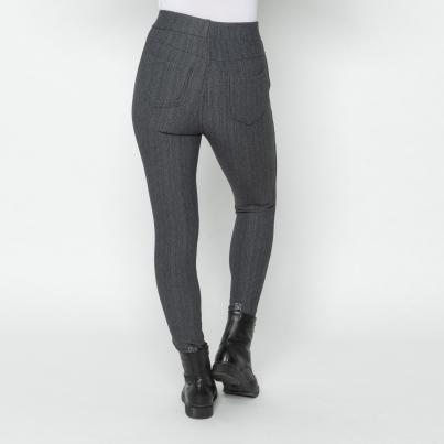 FASHION NEWS Thermo-Fleece-Jeans-Leggings grau