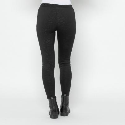 FASHION NEWS Thermo-Fleece-Leggings schwarz
