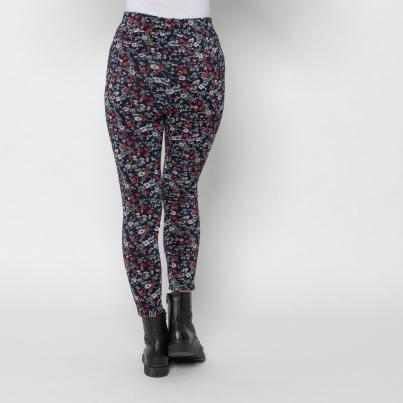 FASHION NEWS Thermo-Fleece-Leggings marine/multi