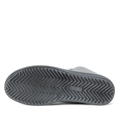 Andrea Conti Damen Lederhochschnürer hellgrau