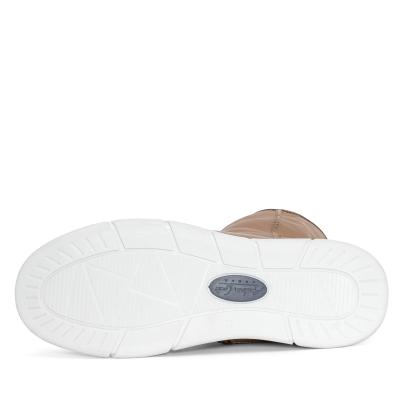 Andrea Conti Damen Lederstiefel peanut