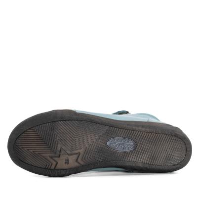 Andrea Conti Damen Lederstiefelette petrol