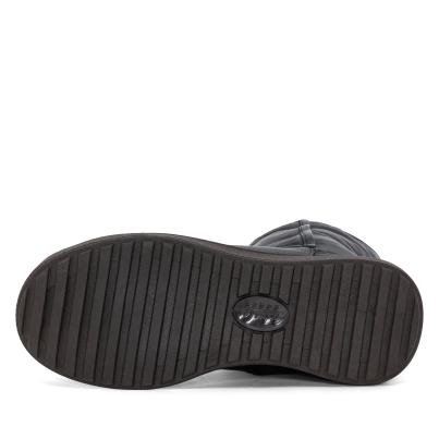 Andrea Conti Damen Lederstiefel schwarz