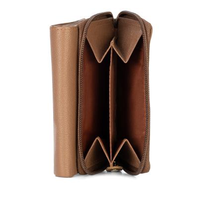 WILDHORN Büffellederbörse Damen cognac