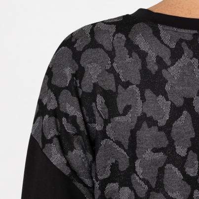 VANESSA STYLE Damen-Shirt schwarz/ grau