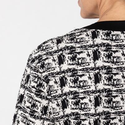 VANESSA STYLE Damen-Shirt schwarz/ weiß