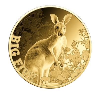 5er Set Goldmünzen "Big 5 of Australia"