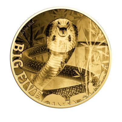 5er Set Goldmünzen "Big 5 of Asia"