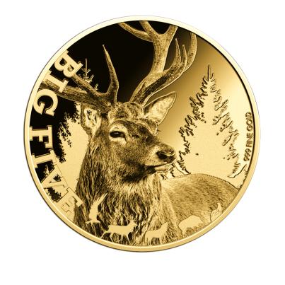 5er Set Goldmünzen "Big 5 of Germany"