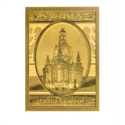 4er Set Goldbarren "Willkommen in Sachsen"