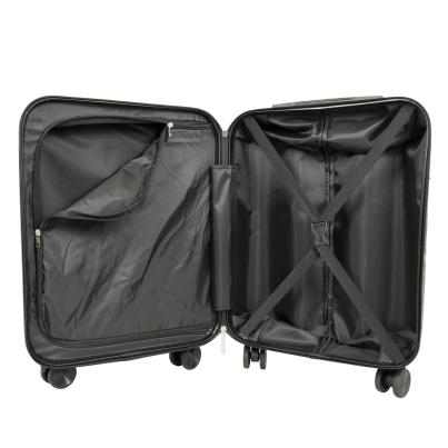 3-teiliges ABS-Kofferset 'Camouflage', rotbraun