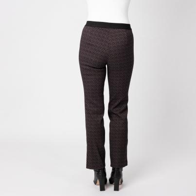 Perfectly JU Hose 'Lucy' Slim braun/schwarz