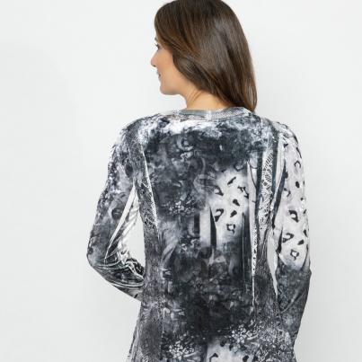 TRENDS by J. Leibfried 2 in 1 Shirt schwarz/weiß