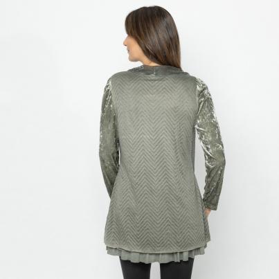 TRENDS by J. Leibfried 2 in 1 Shirt grün/multi