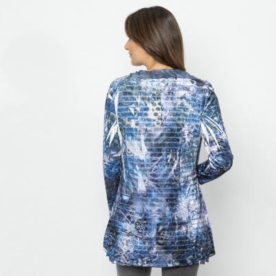 TRENDS by J. Leibfried 2 in 1 Shirt blau/ multicol