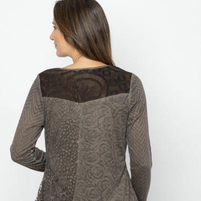 TRENDS by J. Leibfried Longshirt braun