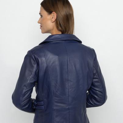 OTTO KERN Damen-Lederjacke 'Hannah' marine