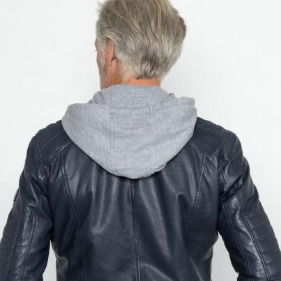 OTTO KERN Herren-Lederjacke 'Barney' marine