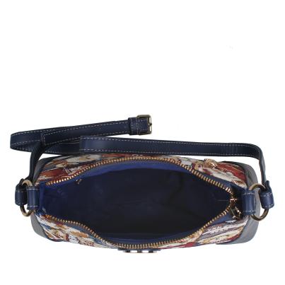 Henney Bear Umhängetasche blau/multicolor