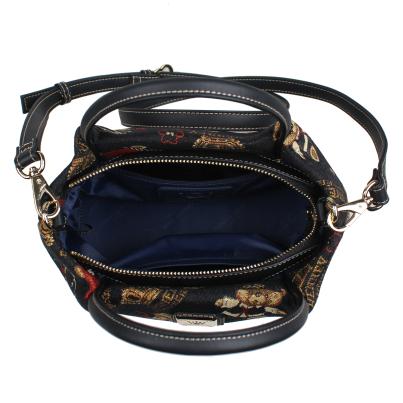 Henney Bear Henkeltasche schwarz/multicolor