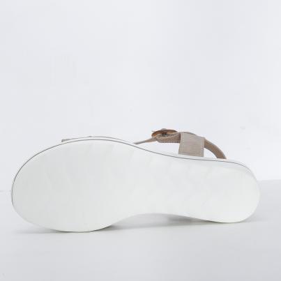 TOPWAY COMFORT Damensandalen taupe