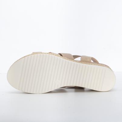 TOPWAY COMFORT Damensandalen gold