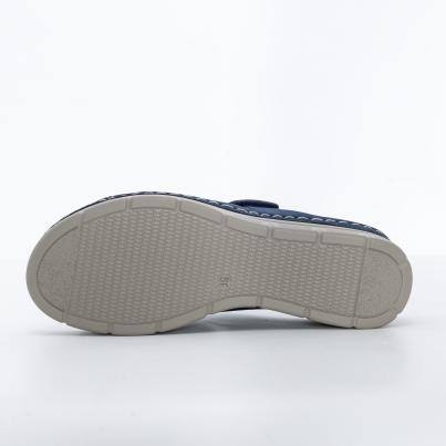 TOPWAY COMFORT Damenpantolette navy