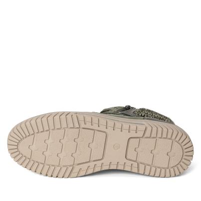 Damen Hochschnürer khaki