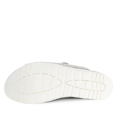 Chiara Gradi Damenpantoletten beige metallic