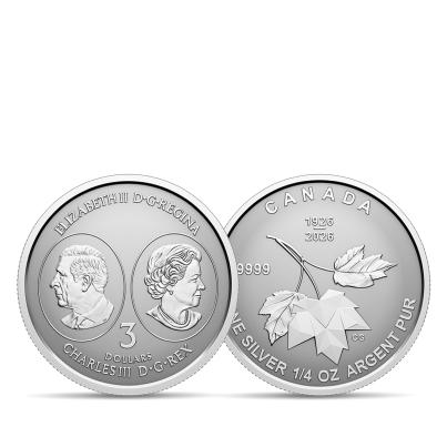 Silber Maple Leaf Set 2026, 1/20 bis 1 oz. Silber
