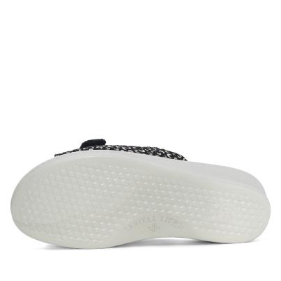 SANITAL LIGHT Damenpantolette schwarz