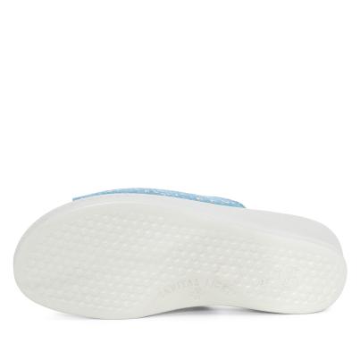 SANITAL LIGHT Damenpantolette blau