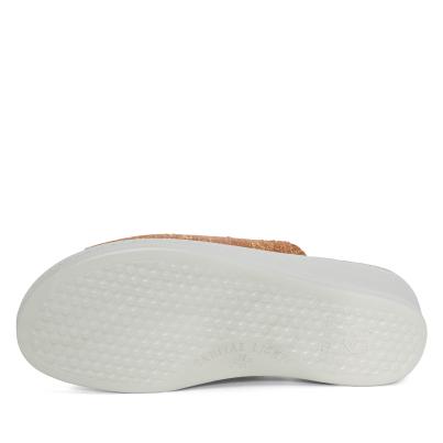 SANITAL LIGHT Damenpantolette cognac