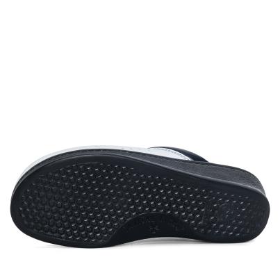 SANITAL LIGHT Damenpantolette weiß/blau