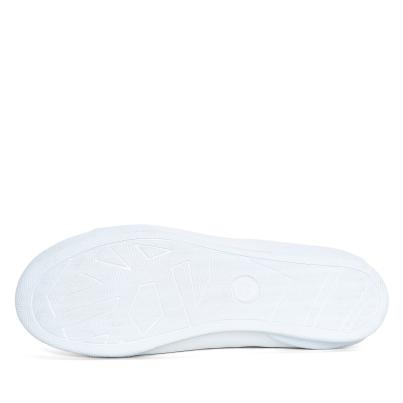 Andrea Conti Damen Lederslipper weiß