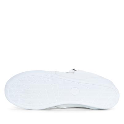 Andrea Conti Damen Lederslipper weiß