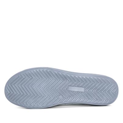 Andrea Conti Damen Ledersneaker weiß/grau