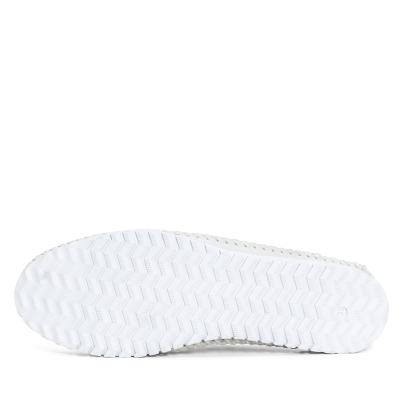 Andrea Conti Damen Lederslipper silber