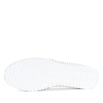 Andrea Conti Damen Lederslipper weiß