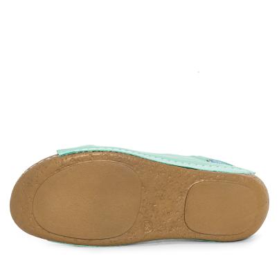 Andrea Conti Damen Ledersandalen smaragd