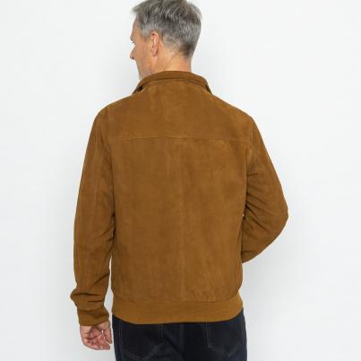 OTTO KERN Herren-Lederjacke cognac