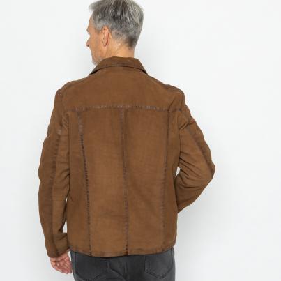 OTTO KERN Herren-Lederjacke tobacco