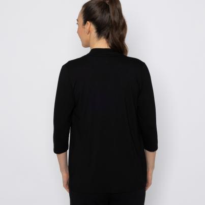 RÖSSLER SELECTION Damen-Jerseyjacke schwarz