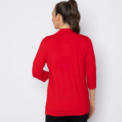RÖSSLER SELECTION Damen-Jerseyjacke rot