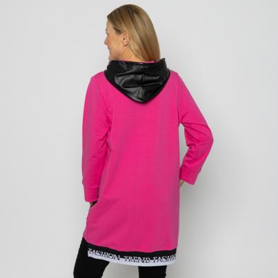 VANESSA STYLE Damen-Kapuzenjacke pink