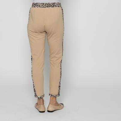 VANESSA STYLE Damen-Hose beige/leo