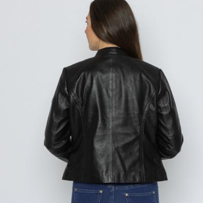 OTTO KERN Damen-Lederjacke schwarz