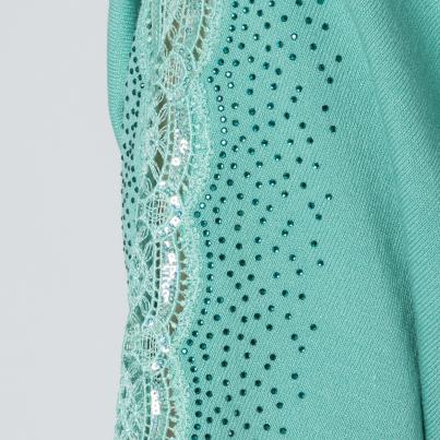 CHRISTIAN MATERNE Damen-Strickpullover grün