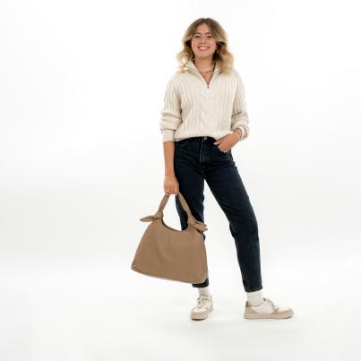 EMILY&NOAH Schultertasche braun